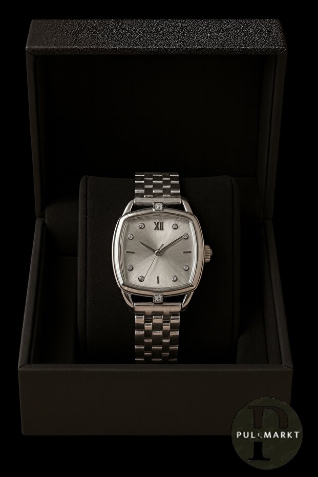 Taş Detaylı - Kadın Kol Saati - 1