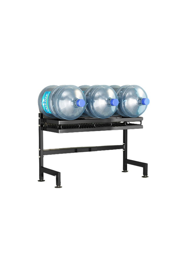 رف تخزين أطباق المطبخ ذو الطابقين - 1