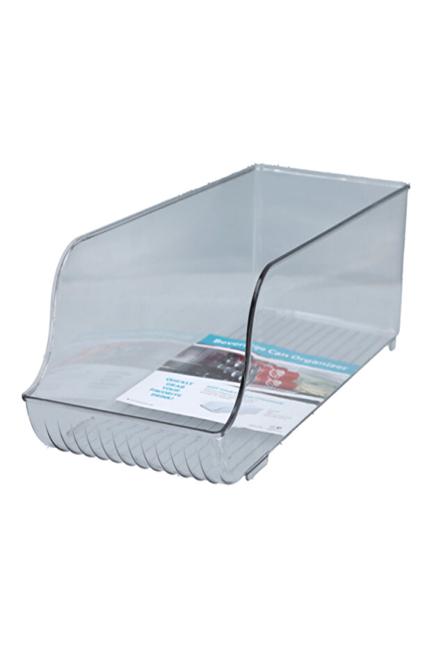 منظم علب المشروبات البلاستيكية القابلة للسحب متعدد الوظائف - 1