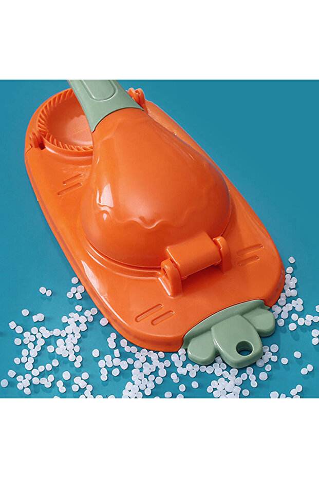 أدوات خبز المطبخ المصنوعة يدويًا 2 في 1، صانعة الزلابية، مكبس الزلابية، قالب لف الزلابية المحمول - 5