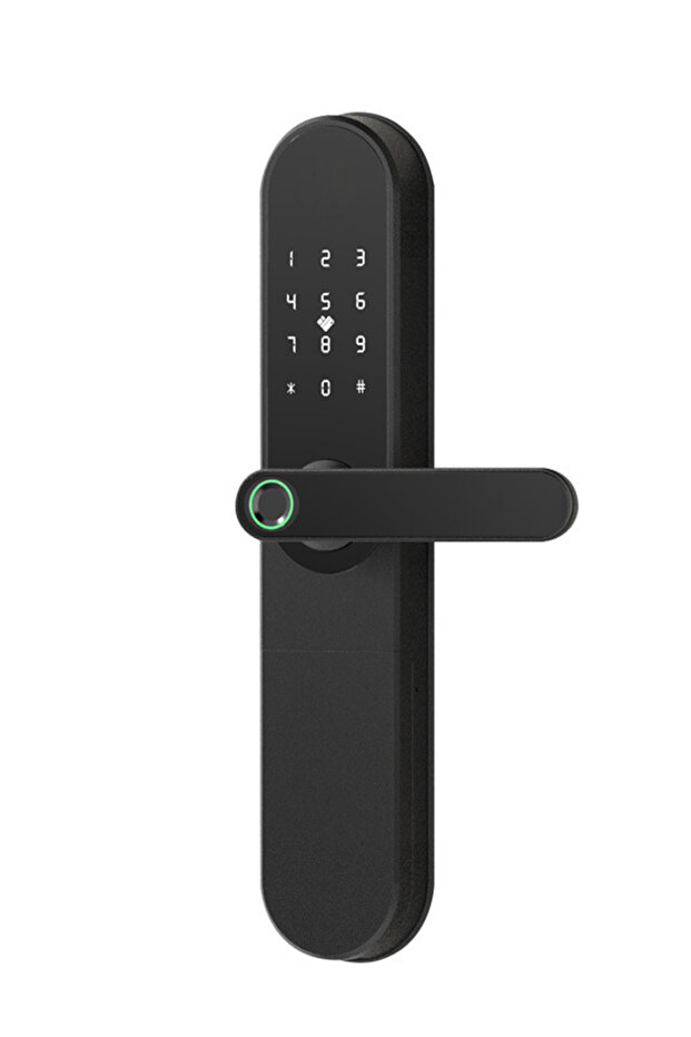 Smart Fingerprint Electronic Door Lock, Fingerprint/Card/Key/Password/Bluetooth