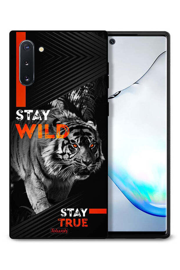 غطاء حماية لهاتف سامسونج جالكسي نوت 10 - Stay Wild Stay True