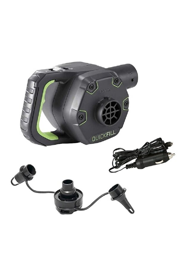 مضخة كهربائية سريعة التعبئة قابلة لإعادة الشحن باللون الأسود - 1