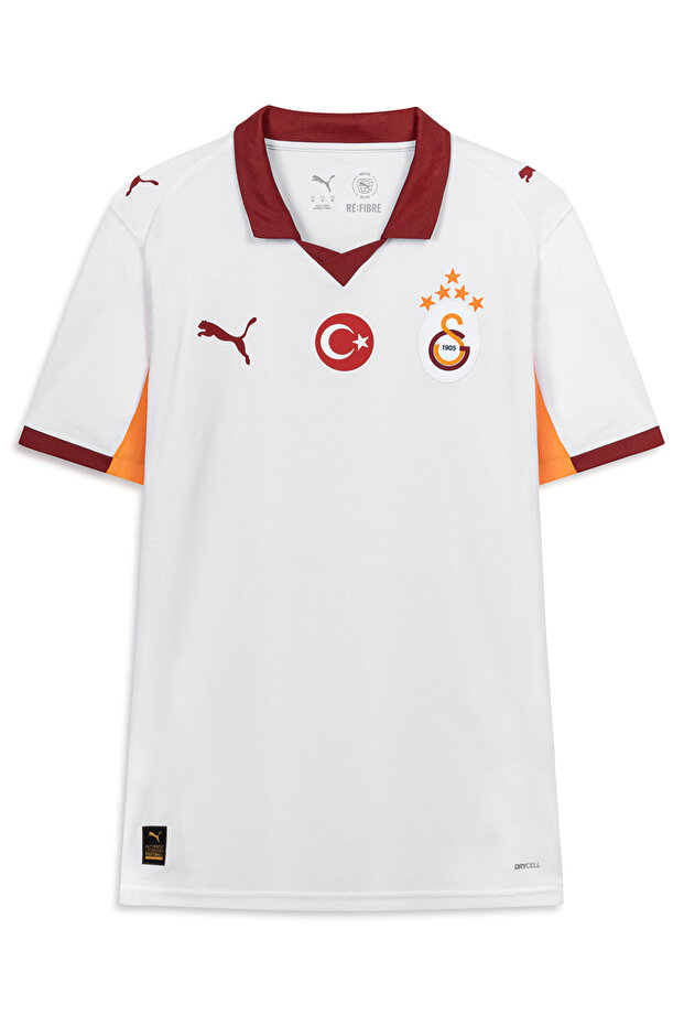 Puma 2025/2026 White Away Home Jersey Without Sponsors