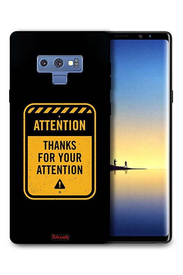 غطاء حماية لهاتف Samsung Galaxy Note 9 شكرًا على الاهتمام