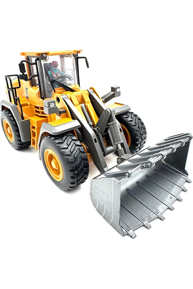 MZtoyz, RC Crane, 9 Channel Remote Control Crane With Sounds, Lights and Rise Function