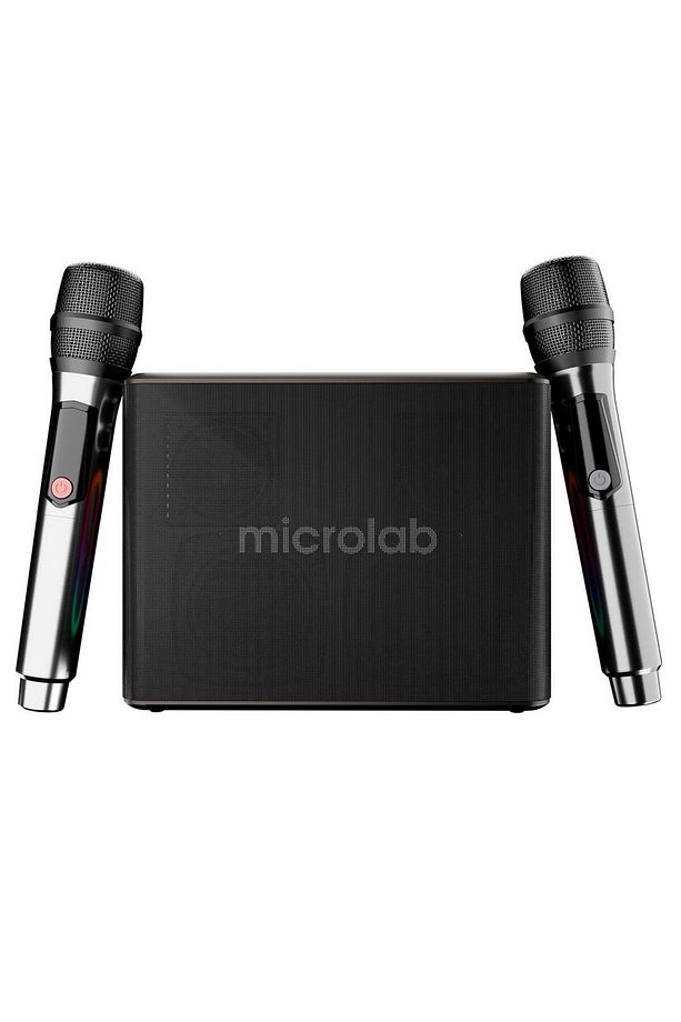 M60 Vega 100w Rgb 2 Adet Kablosuz Mikrofonlu Bluetooth Karaoke Hoparlör (15.000MAH BATARYA) - 1