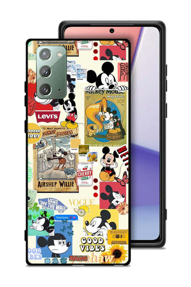 Samsung Galaxy Note 20 Protective Case Cover Chose Happy And Stickers