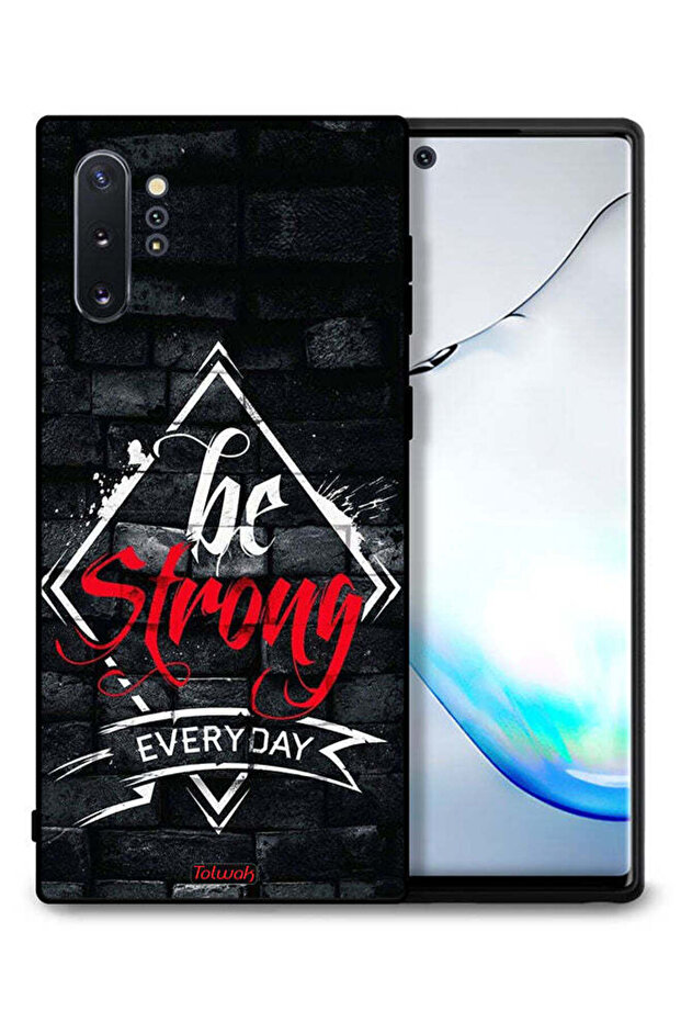 Samsung Galaxy Note 10 Plus Protective Case Cover Be Strong Every Day