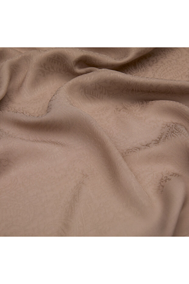 Four Seasons Light Stone Patterned Monogram Shawl - 3