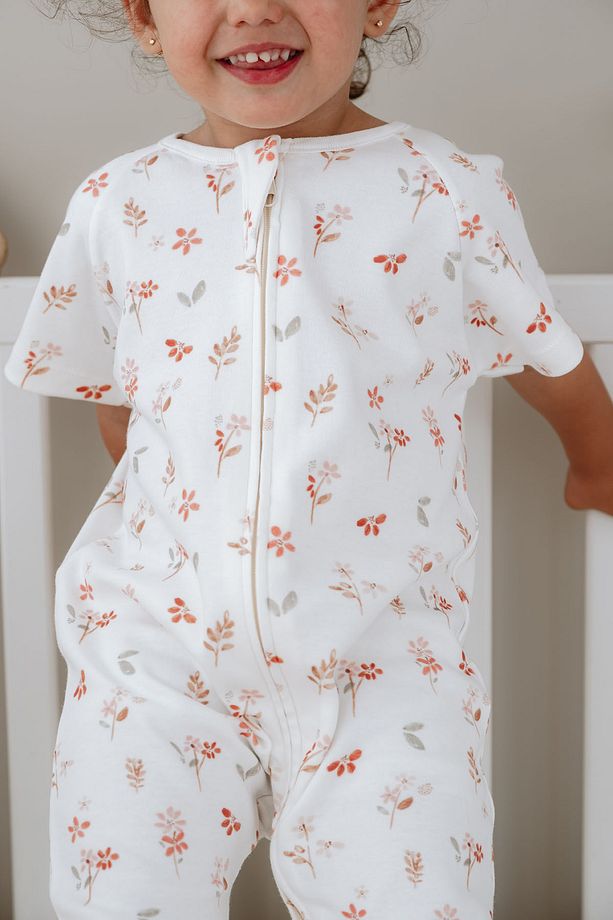 0.5 TOG Yazlık Bebek Ve Çocuk Uyku Tulumu - Pureline Series - Soft Bloom - 3