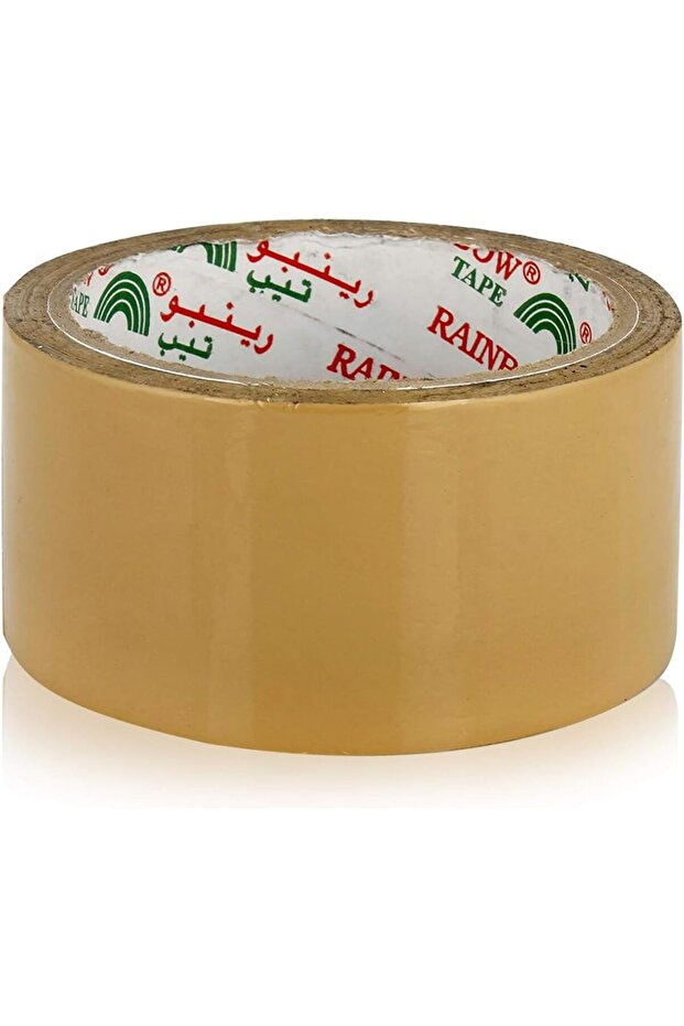 Brown Packaging Tape – 2 Inch Wide, 50 Yards Long – Pack of 6 Rolls
