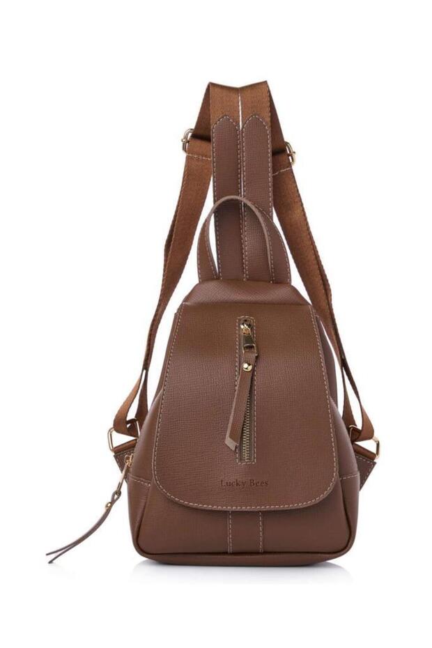 حقيبة ظهر نسائية منقوشة - 3