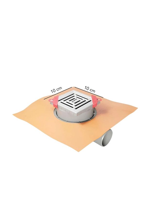 Master X Yalıtımlı Noktasal Su Gideri 10x10mat Yandan - 2