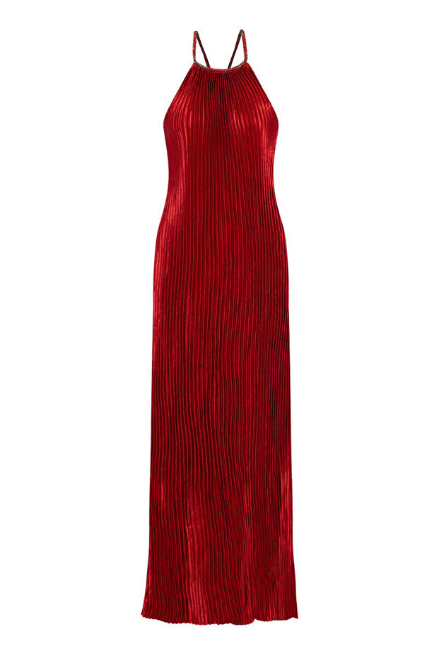 JAGGER HALTER YAKA ELBİSE - 2