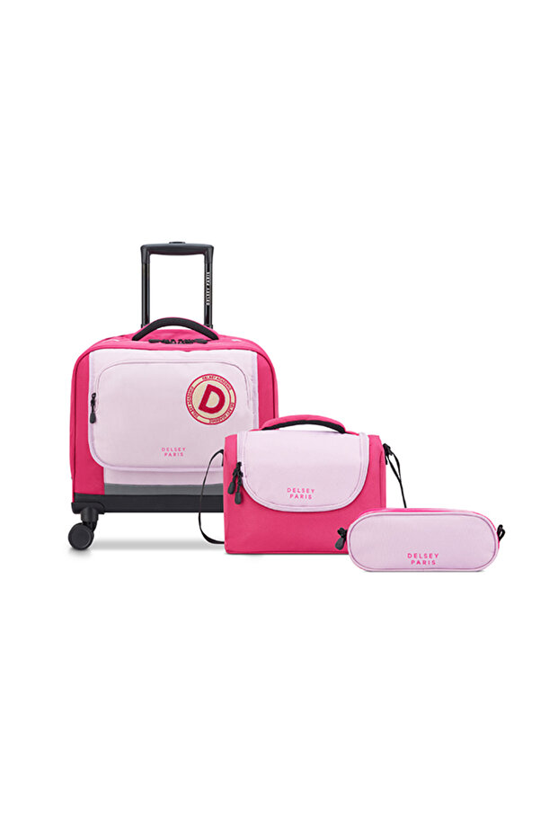 Back To School 2025 Set Of 3 Pink
