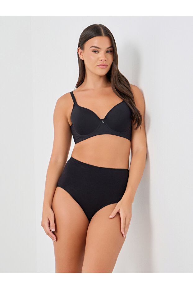 مجموعة من 5 - سراويل داخلية كاملة سادة - 2