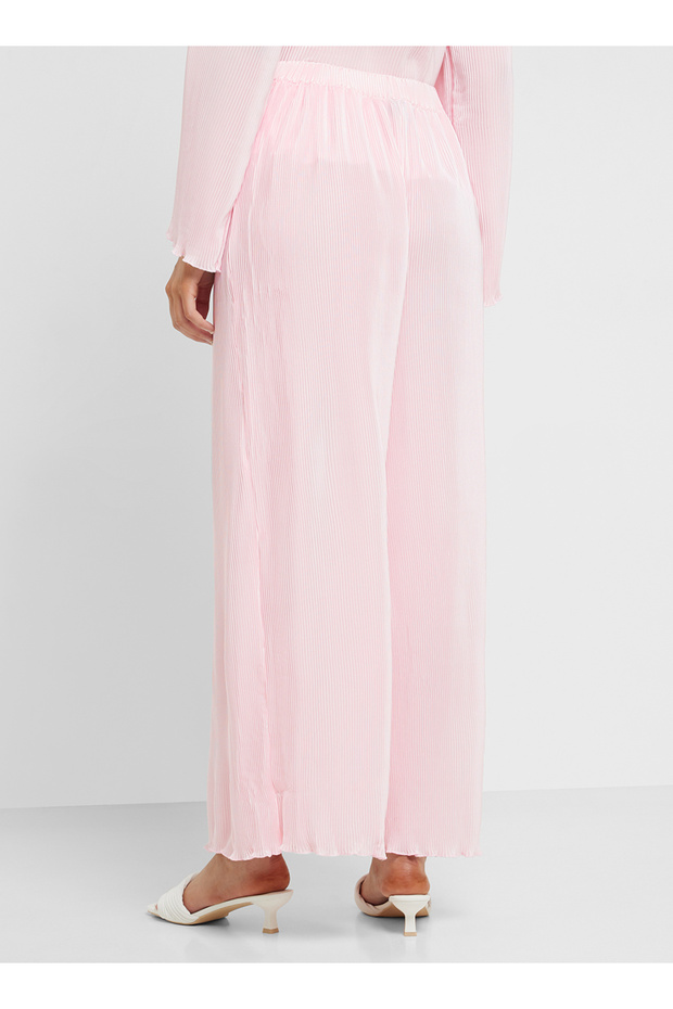 بنطلون ناعم مطوي - 2