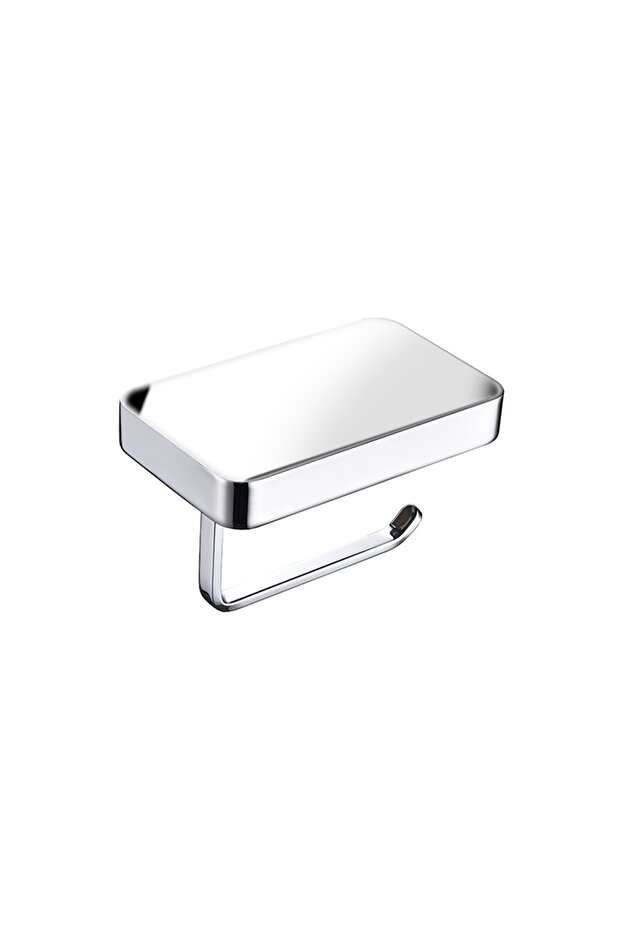 Toilet Paper Holder,With Shelf,304K - Polished Stainless Steel