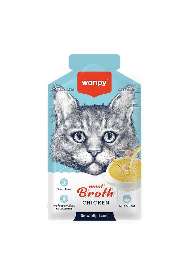 Karışık Aromalı Kedi Çorbası 50 gr x 30 Adet Sıvı Kedi Ödülü - 5