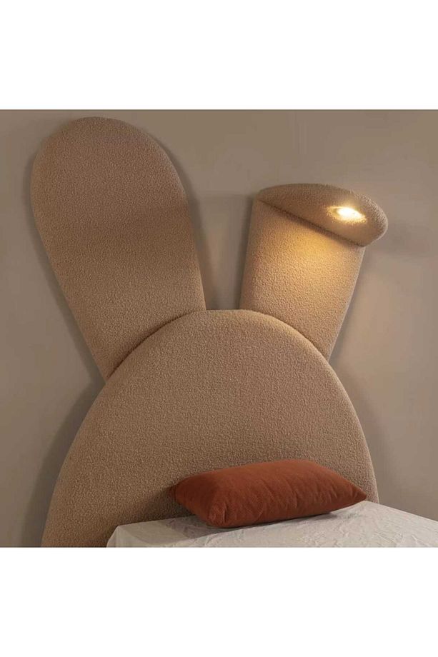 Most Bunny Tek Kişilik Karyola Teddy Kumaş 120x200 Yatak İçindir(Evinize Teslim) - 5