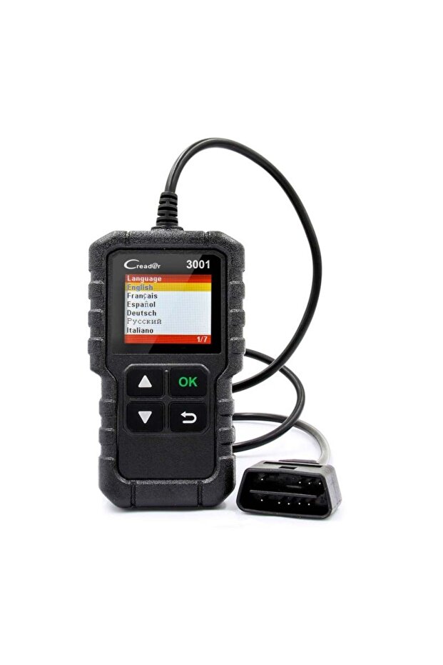 Diagnostic Tester with Auto Interface, Professional, Launch Creader, Multi-brand OBD2 EOBD Car Code - 1