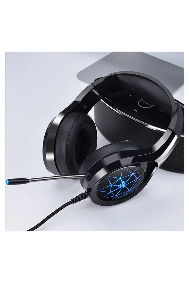 ALLY MC N1 LED Işıklı Mikrofonlu USB Kulaküstü Gamer Kulaklığı-(1903) - TOABM8420-2197 - 2