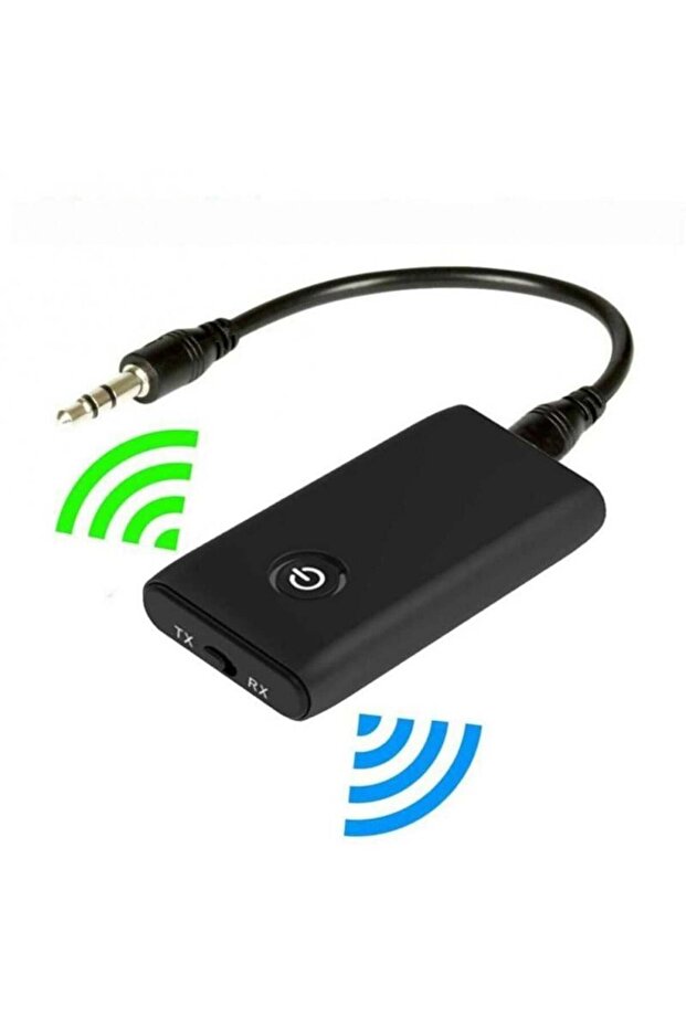 ® J40 Bluetooth Transmitter Receiver, Bluetooth 5.0, Built-in Microphone, CVC, AUX, Built-in - 3