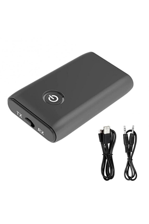 ® J40 Bluetooth Transmitter Receiver, Bluetooth 5.0, Built-in Microphone, CVC, AUX, Built-in - 6