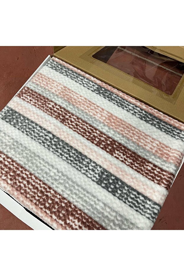 MERİNOS RELAX BATTANİYE YATAK ÖRTÜSÜ SETİ 3 PARÇA ÇİFT KİŞİLİK - 5