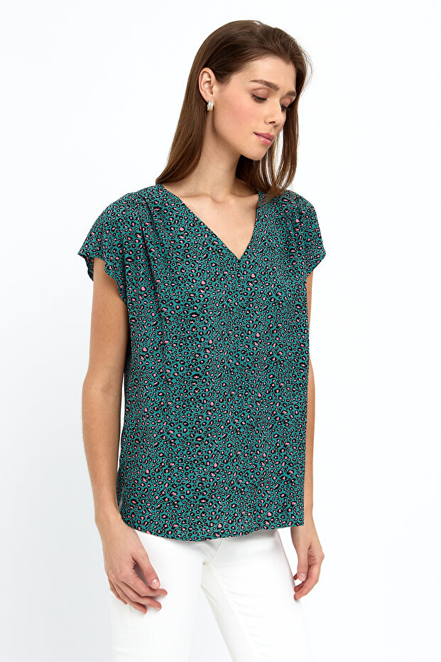 1832 Bluz Leopar - 2