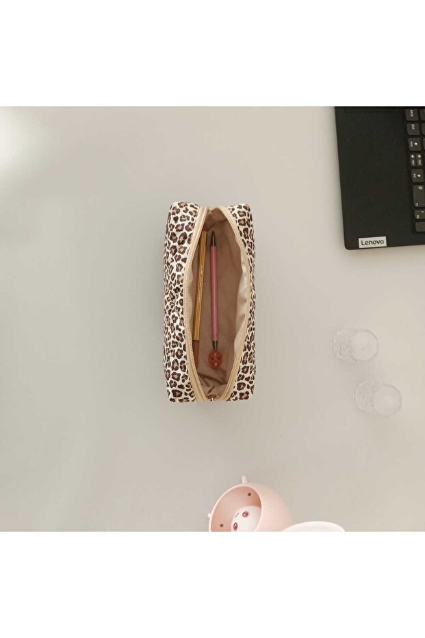 حامل قلم بنمط الفهد - 2