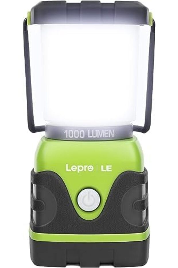Lepro Camping Lantern, 1000 Lumen Camping Lights Battery Powered, Dimmable Warm White and Daylight M