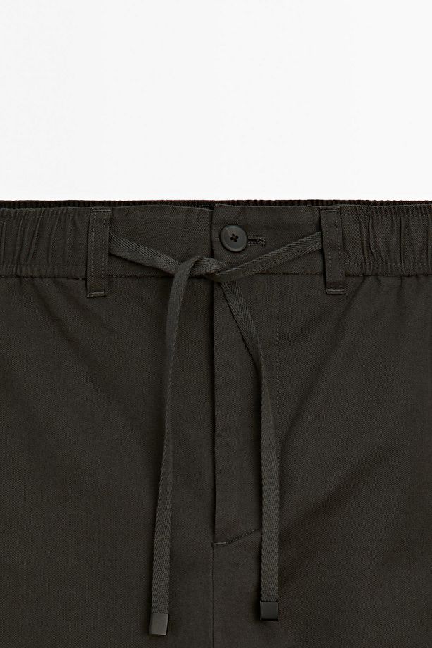 Pamuk karışımı jogger pantolon - 6