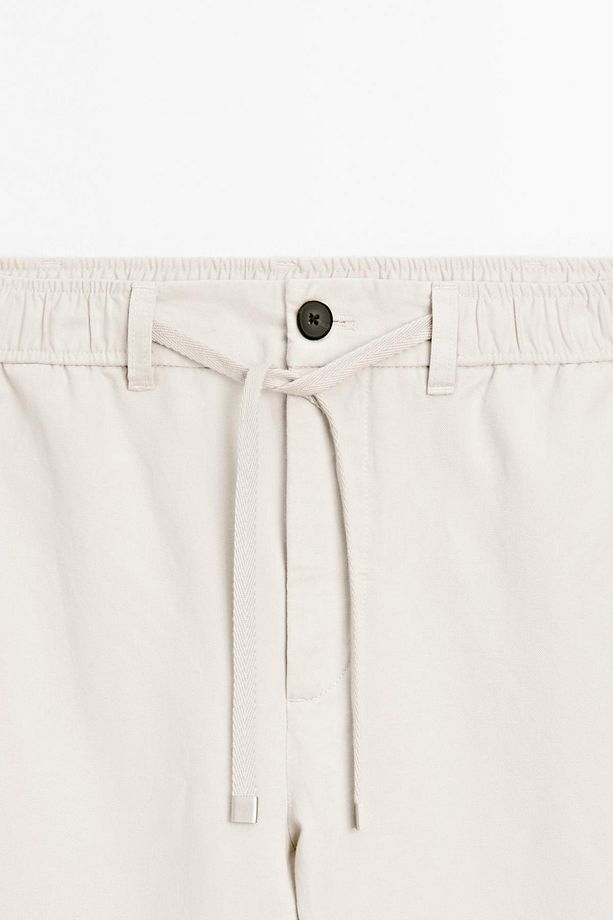 Pamuk karışımı jogger pantolon - 6