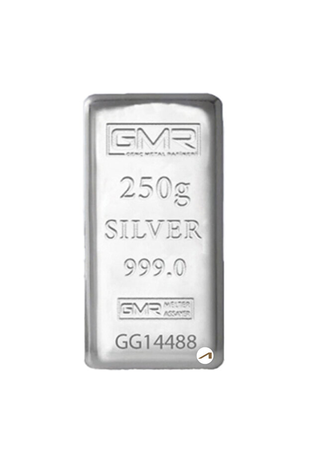 250 Gr Gümüş Külçe