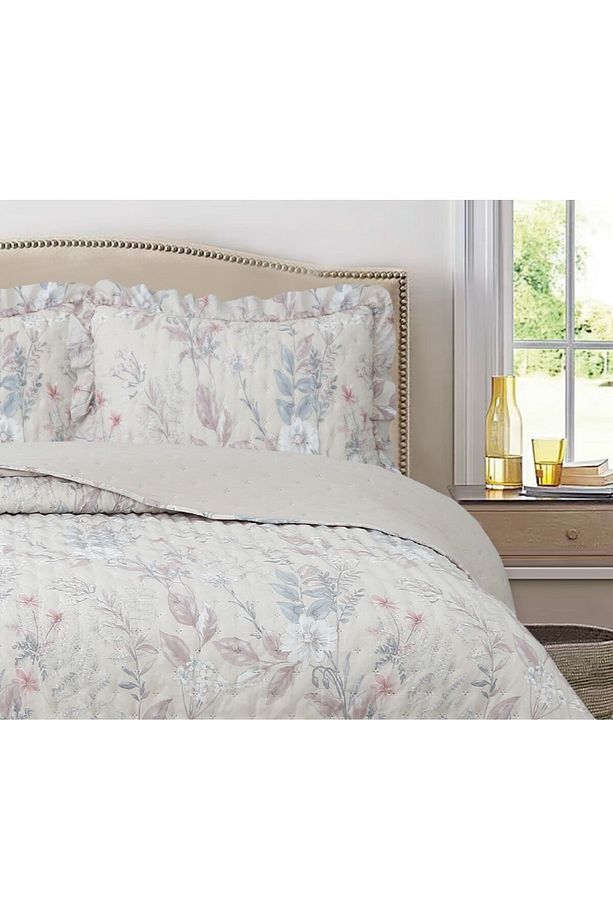 Breeze Fırfırlı Çift Kişilik Yatak Örtüsü Seti - 260x240 cm - 3