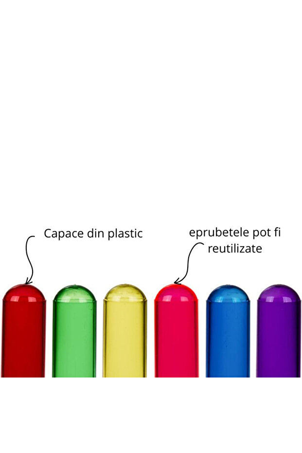 Shots in colored test tubes - 7