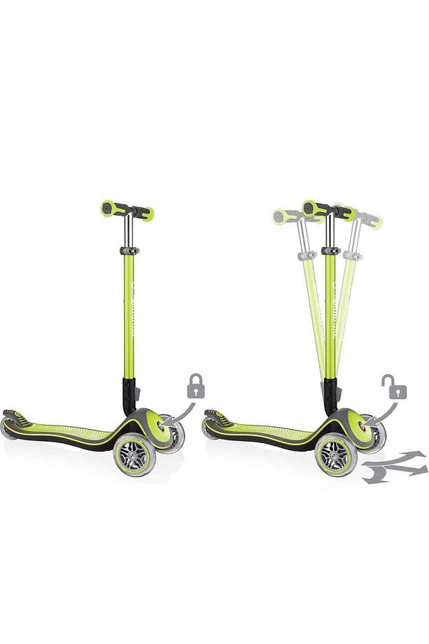 Elite Deluxe 3 Tekerlekli Katlanabilir Yeşil Scooter - 3