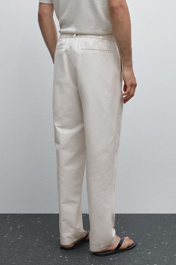 Pamuk karışımı jogger pantolon - 3