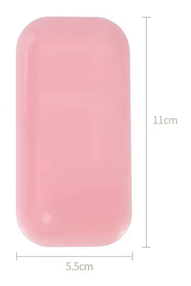 Pembe İpek Kirpik Uygulama Silikonu - Kolay Temizlenebilir, Çoklu Kullanım - 2