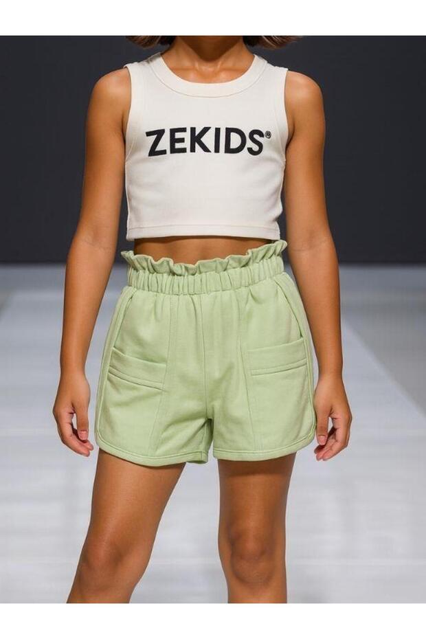 Devojčice, Pamuk komada, šortsevi sa elastičnim strukom - 3