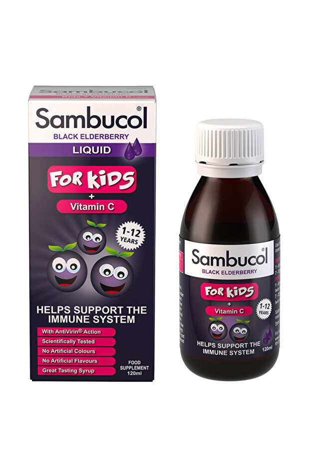 - Kids Vitamin C Liquid Support Immune System 120ml