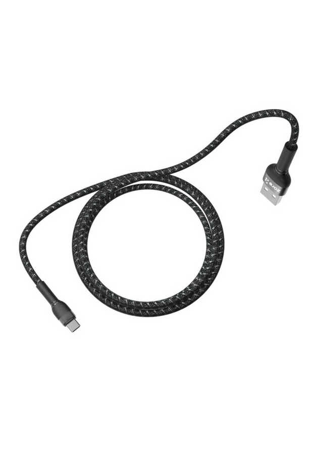 كابل USB من سلسلة شيرا باللون الأسود من النوع C بطول 1 متر-SYS - 3