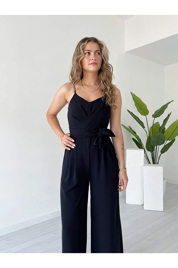 Ayarlanabilir Askılı Beli Çapraz Bağlamalı Ayrobin Tulum - 5