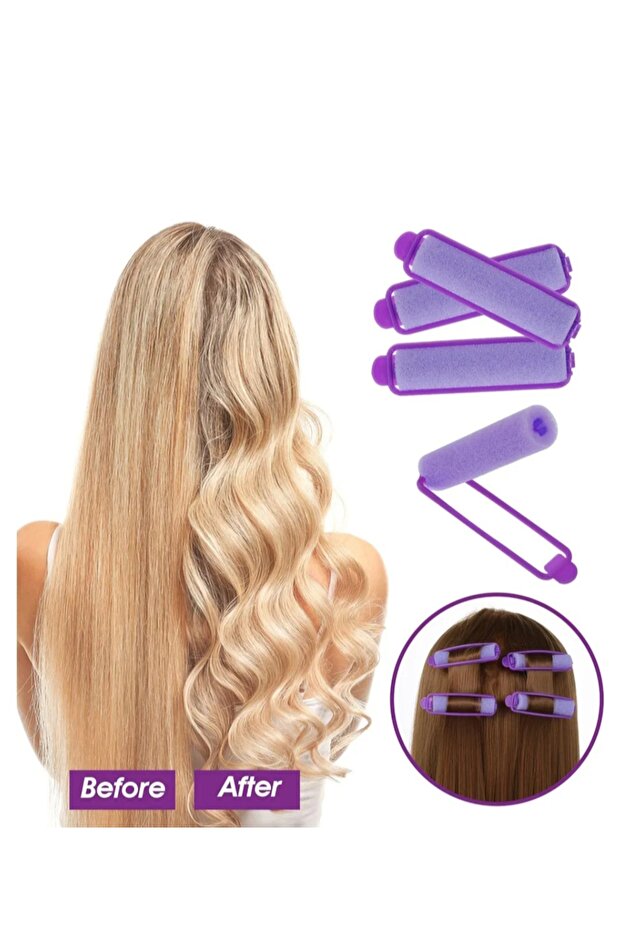 10 Adet Sünger Bigudi - 1