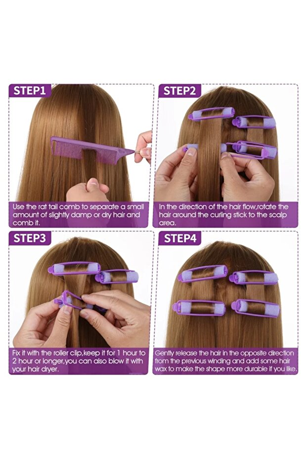 10 Adet Sünger Bigudi - 2