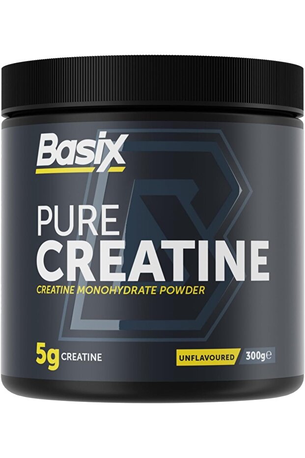 BASIX PURE CREATINE 300G UNFLAVOURED