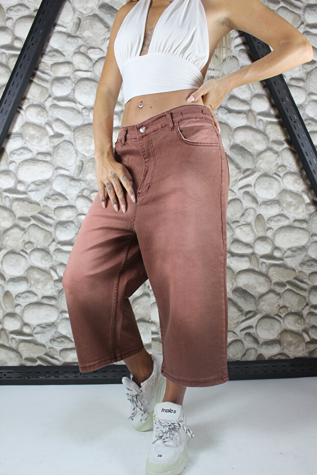 unisex baggy şortolon - 7