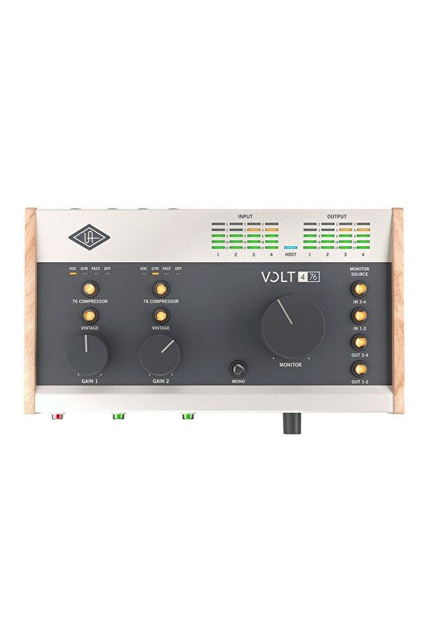 Volt 476 | Yeni nesil 24-bit / 192 kHz, 4-Giriş / 4-Çıkış, 610 MicPre ve 1176 Compressor Modellemeli - 3